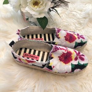 Betsey Johnson platform espadrilles